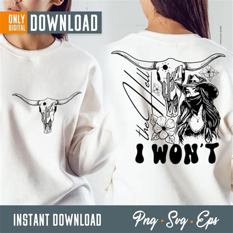 The Hell I Wont Png Designs Etsy