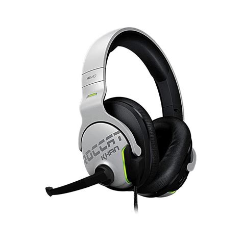 Roccat Khan Aimo Rgb Virtual Surround Sound White Gaming Headset