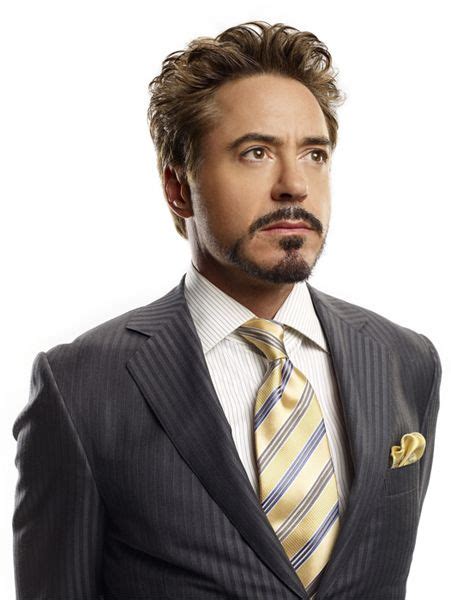 Robert Downey Jr Sports A Unique Goatee To Play The Infamous Tony