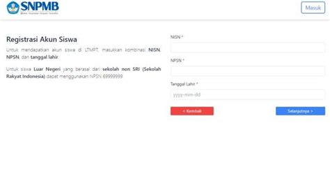 Cara Registrasi Akun SNPMB 2025 Untuk Daftar SNBP Dan SNBT Dibuka