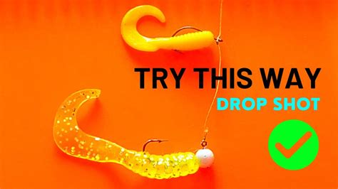 How To Tie The Double Drop Shot Rig Drop Shot Fishing For Bass Youtube