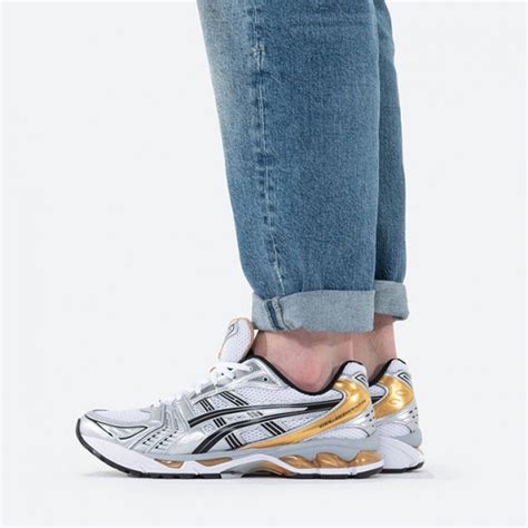 Asics Gel Kayano 14 White Pure Gold 1201a019 102 Kicks