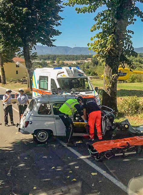 Auto Contro Albero Muore Una Donna