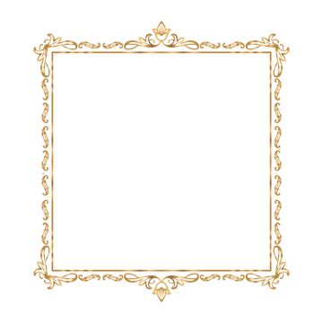 Medal Award Certificate Vector PNG Images Luxury Golden Floral Frame