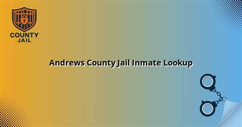Letter3 5 Andrews County Jail Mugshots - masak