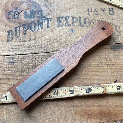 Vintage EZE LAP Diamond Stone USA Knife Sharpening Steel Etsy