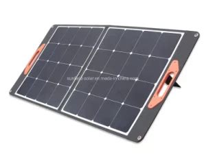 Folding OEM Solar Panel Portable 100 Watt Sunpower Solar Cell ETFE