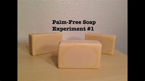 Palm Free Soap Experiment Youtube