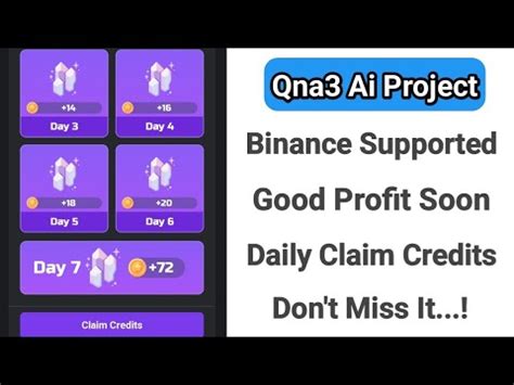 Qna Ai Airdrop Binance Supported Project Joining Process Claim