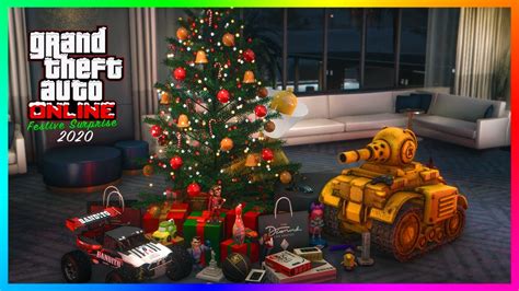 Gta Online Christmas Dlc Festive Surprise Update How Rockstar