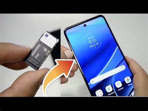 Moto G Stylus 5G 2022 How To Insert SIM SD Cards For Metro By T Mobile