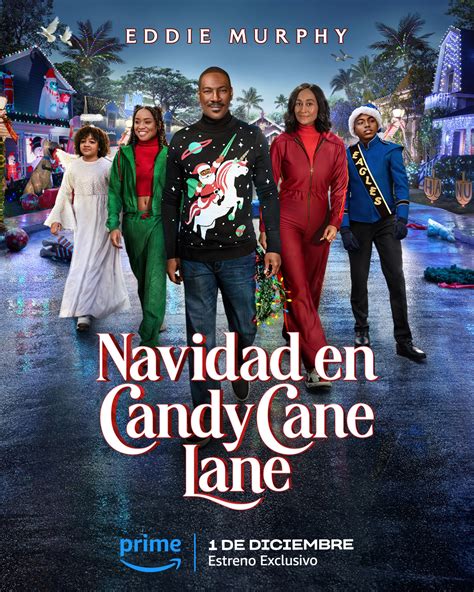 Tráiler y póster de Navidad en Candy Cane Lane, la nueva película de