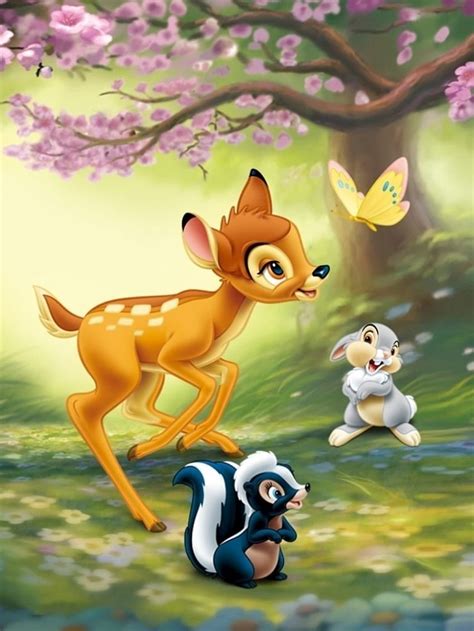 Movie Bambi Thumper Disney Hd Phone Wallpaper Pxfuel