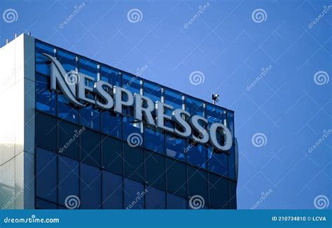 Nespresso Logo, in Bucharest, Romania Editorial Image - Image of commercial, espresso: 210734810