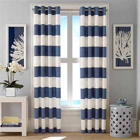 Coastal Nautical Window Treatments Coastal Decor Ideas And Interior