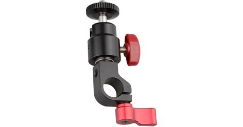 Camvate Mm Rod Clamp With Mini Ball Head Red Lever C B H