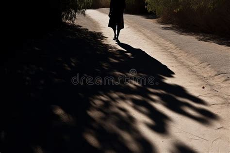 Shadows Of Identity Journey Of Life Stock Photo Image Of Stretching