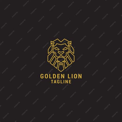 Premium Vector Golden Lion Logo Icon Design Template Luxury Premium