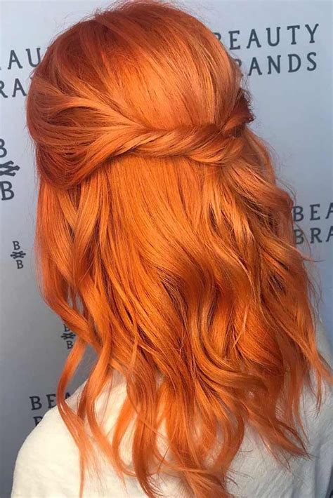 Incredible Vibrant And Versatile Orange Hair For All Tastes Hair