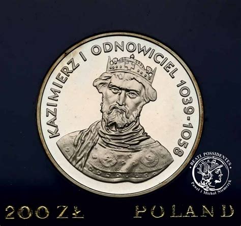 Polska PRL 200 złotych 1980 Odnowiciel st L archiwum niemczyk pl