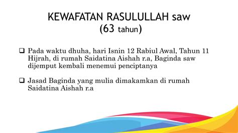 24 Riwayat Hidup Rasulullah Saw Pptx