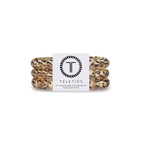 Teleties Small Hair Ties Leopard