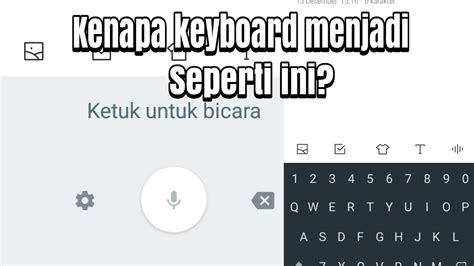 Cara Mengatasi Keyboard Hp Yang Tidak Muncul Youtube