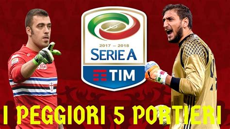 I Peggiori Portieri Del Girone D Andata Serie A Youtube