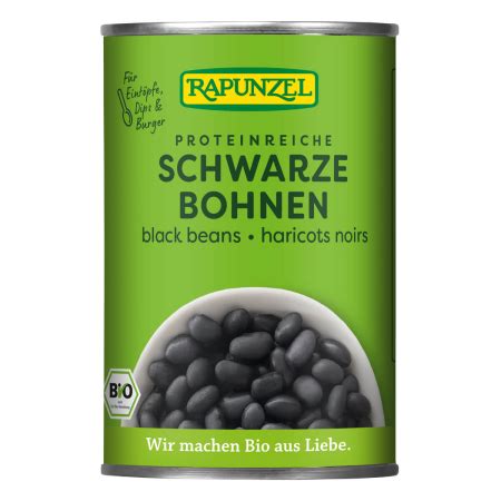 Rapunzel Schwarze Bohnen In Der Dose G