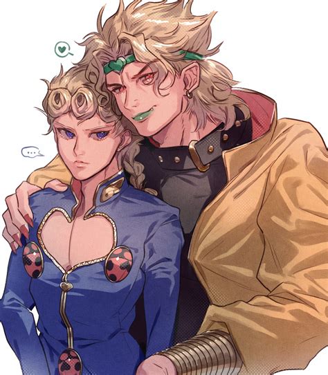 Dio Brando And Giorno Giovanna Jojo No Kimyou Na Bouken And 1 More Drawn By Masanagatsukasa