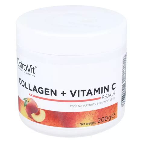 Ostrovit Collagen Witamina C Smak Brzoskwiniowy G Opinie