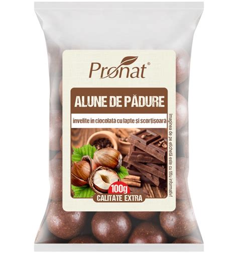 Alune De Padure Invelite In Ciocolata Cu Lapte Si Scortisoara 100g