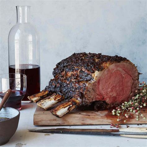 Pepper Crusted Prime Rib Roast Recipe Marcela Valladolid