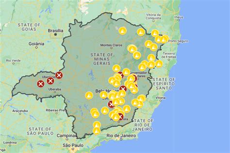 Minas Gerais tem 92 pontos de interdições em estradas confira