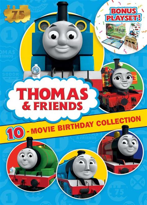 Best Buy: Thomas & Friends: 10-Movie Birthday Collection + Playset [DVD]