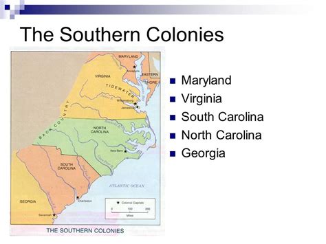 13 Original Colonies And Capitals