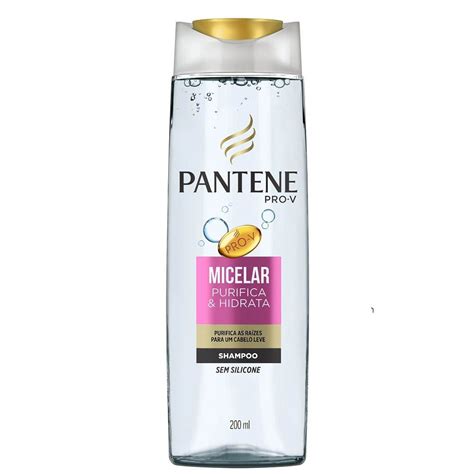 Shampoo Pantene Micelar 200ml Drogaria Minas Brasil