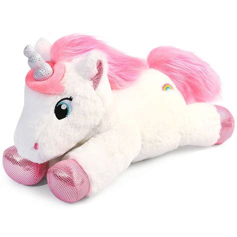 Lotfancy Unicorn Stuffed Animal 12 Unicorn Plush Toys For Kids Girls