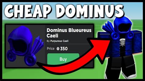 Blue Dominus Just Dropped On Roblox Ugc For Cheap Check It Out Youtube