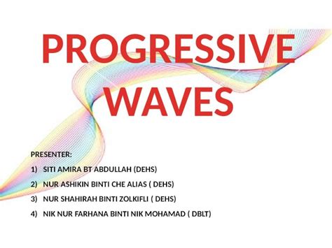 (PPTX) progressive wave - DOKUMEN.TIPS