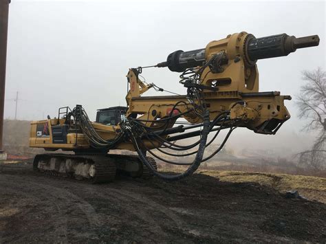 Winter Storm Preparations For Foundation Drilling Equipment Rpi