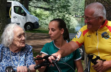 Annonay Les résidents des Ehpad sinitient au vélo adapté