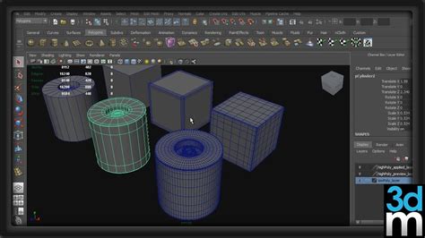 Hard Surface Modeling Tips In Maya 3dmotive Youtube