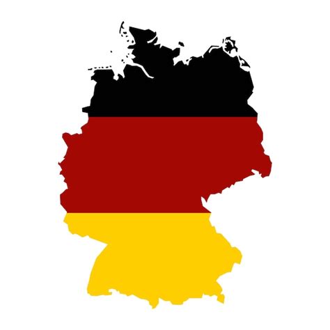 Premium Vector | Germany map background with states germany map ...