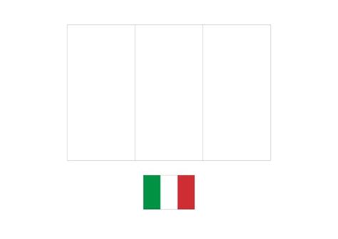 Flag Of Italy Coloring Page Free Coloring Sheets