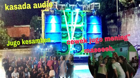 Cek Sound Kasada Audio Persiapan Kirab Budaya Eyang Jugo Kesamben Besok