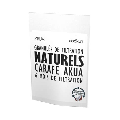 Granul S De Filtration Pour Carafe Akua Cookut Mon Droguiste