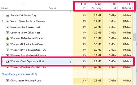 What Is The Windows Shell Experience Host And Why Is It Taking Up So