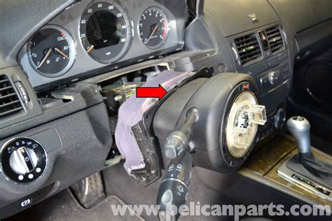 Mercedes-Benz W204 Electronic Steering Lock Replacement - (2008-2014) C250, C300, C350 | Pelican ...