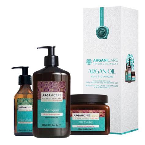 Coffret Argan Shampooing Masque S Rum Arganicare